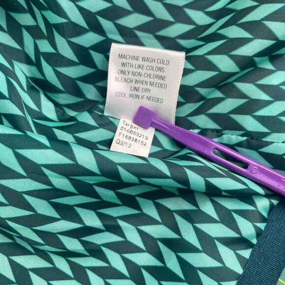 Mossimo Teal Knit Jersey Jacket Blazer Modern Day to Night Office Soft XXL - Picture 14 of 14